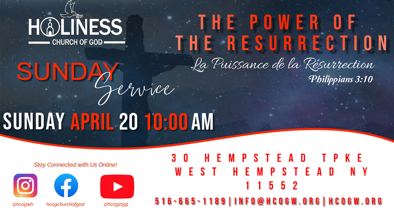 HCOG || Easter Sunday Service 10AM 4/20/2025