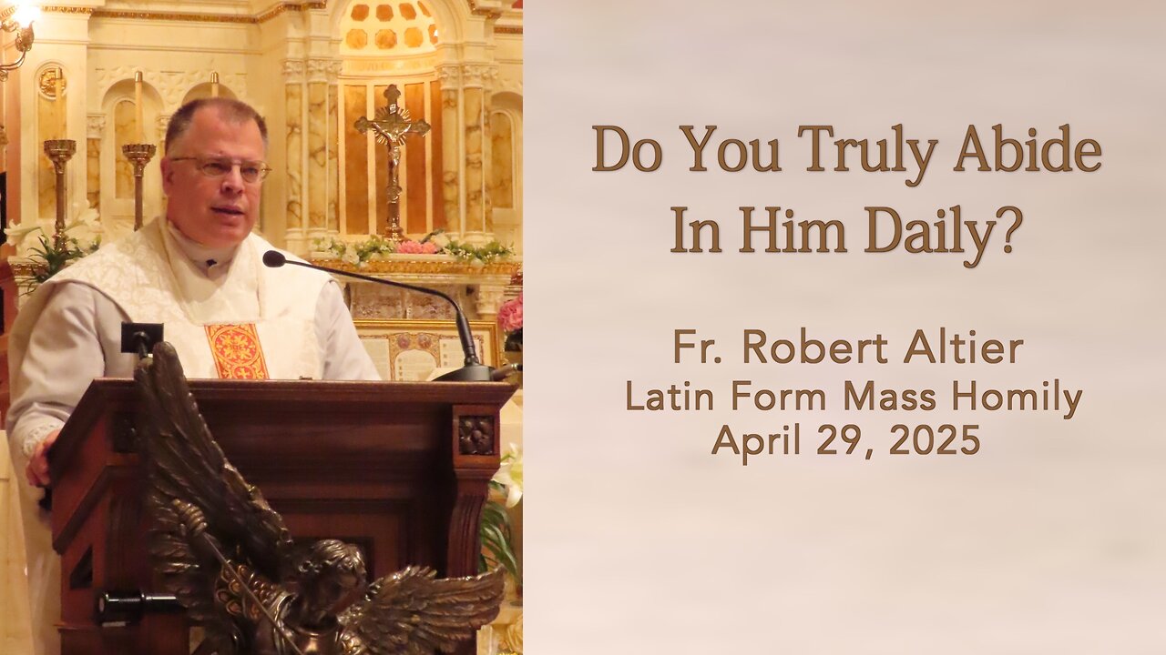 Do You Truly Abide In Him Daily?