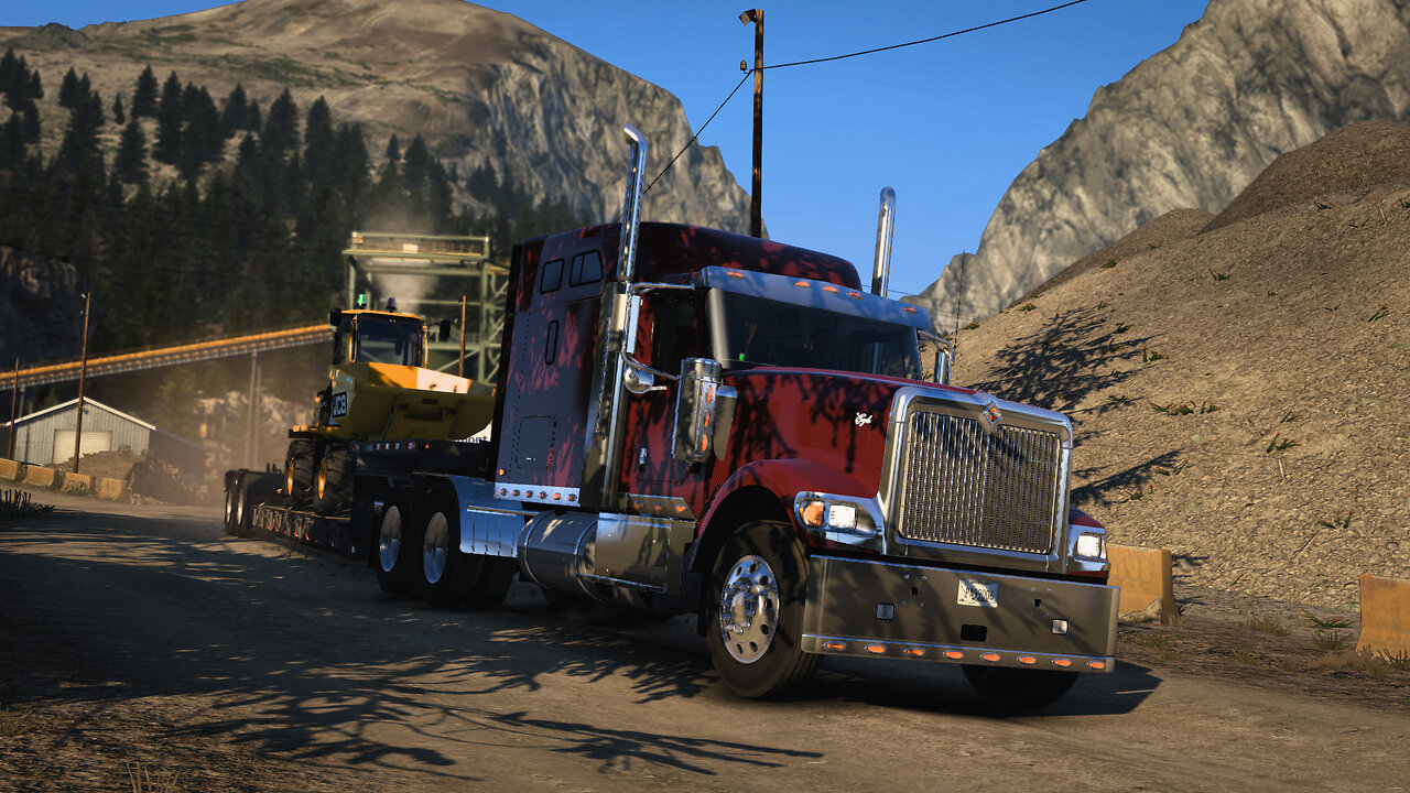 ATS | International 9900i | Montrose CO to Rangely CO | Site Dumper JCB 6T-2 11,000lb