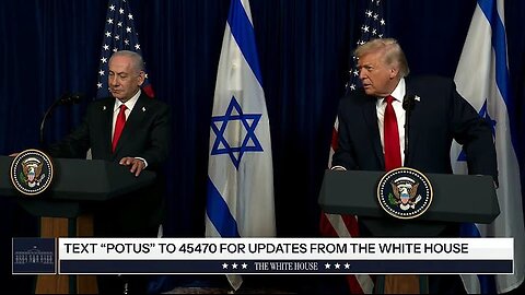 Trump Meets With Netanyahu, Focus Turns to Middle East Issues