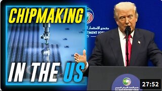 BREAKING VIDEO: Trump Reveals Ultimate Strategy To Bring Chipmaking & Other Extremely High-Tech Factories/Investments Back To The US By Integrating Foreign Workers