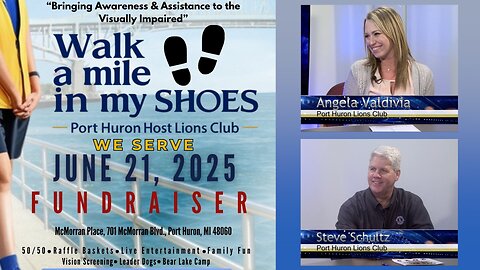 Port Huron Lions Club - Steve Schultz & Angela Valdivia