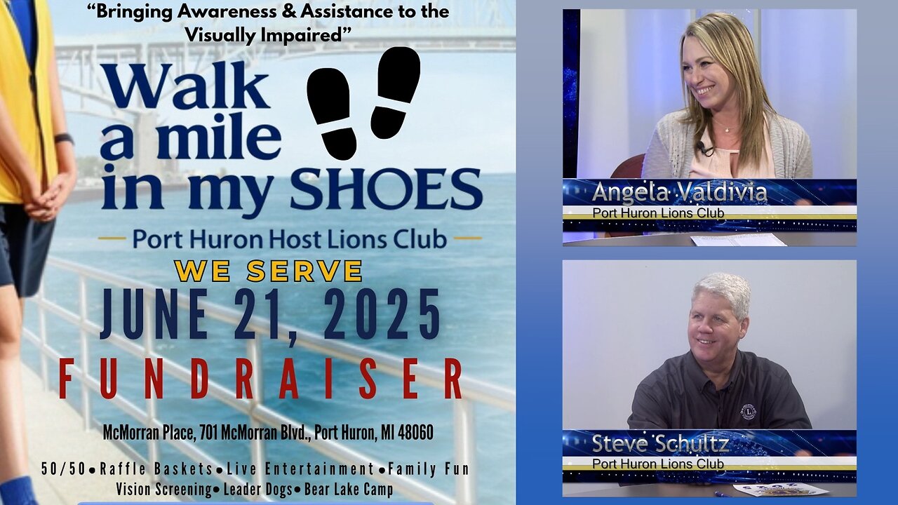 Port Huron Lions Club - Steve Schultz & Angela Valdivia