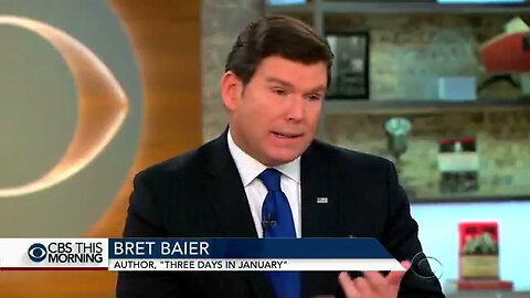 January 10, 2017 - Bret Baier Discusses New Book, 'Three Days in January'