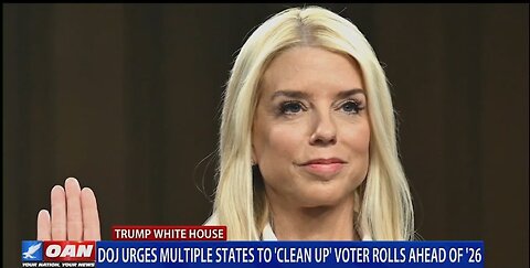 DOJ URGES MULTIPLE STATES TO CLEAN UP VOTER ROLLS AHEAD OF 2026