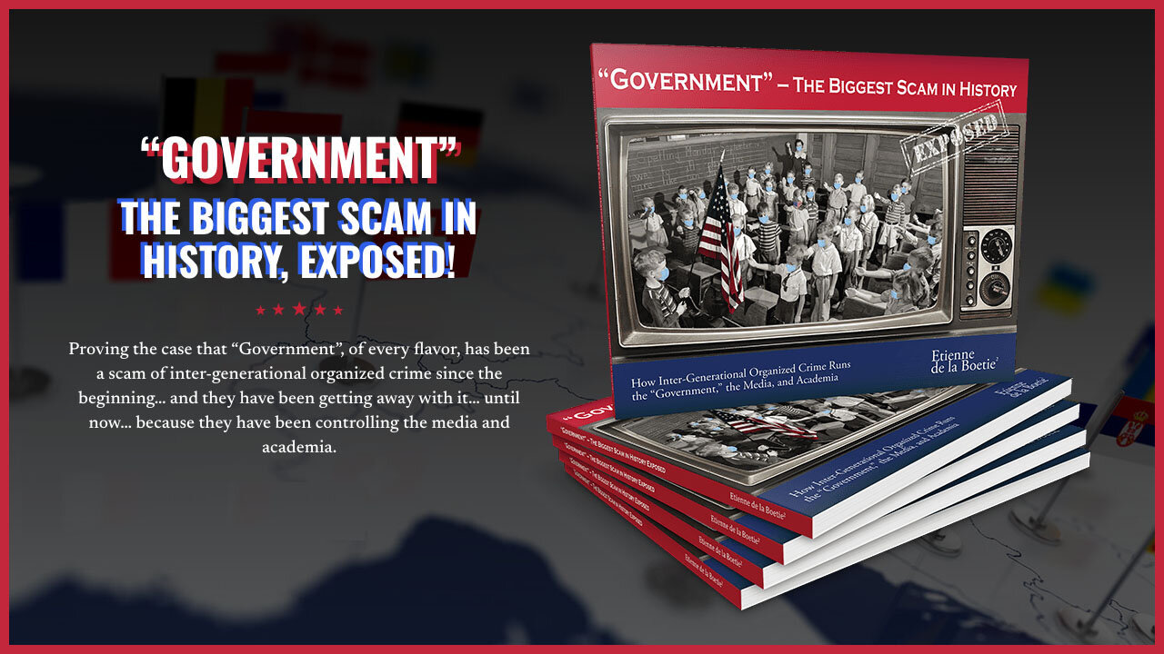 How to Present Info for Visual Learners - “Government” The Biggest Scam In History