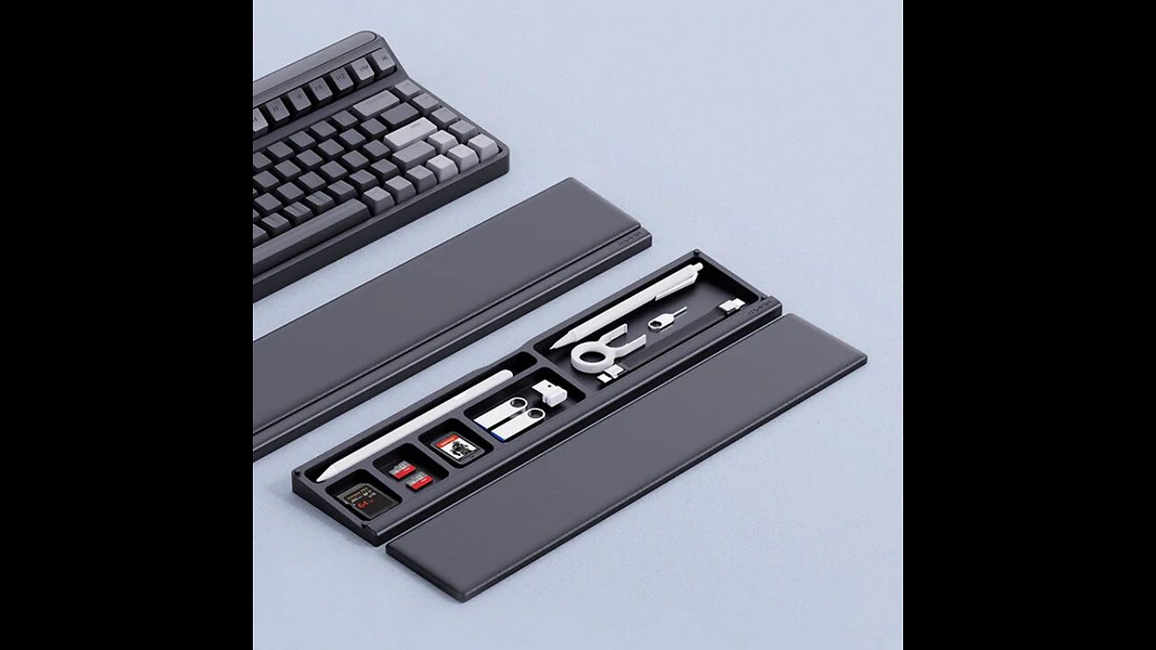 Desktop Organizer Keyboard Wrist Rest