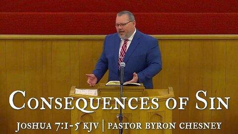 The Consequences of Sin