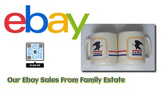 #Ebay #Auction United States Postal Service Postmaster U.S. Mail White Coffee Mug Vintage