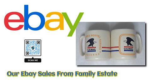 #Ebay #Auction United States Postal Service Postmaster U.S. Mail White Coffee Mug Vintage