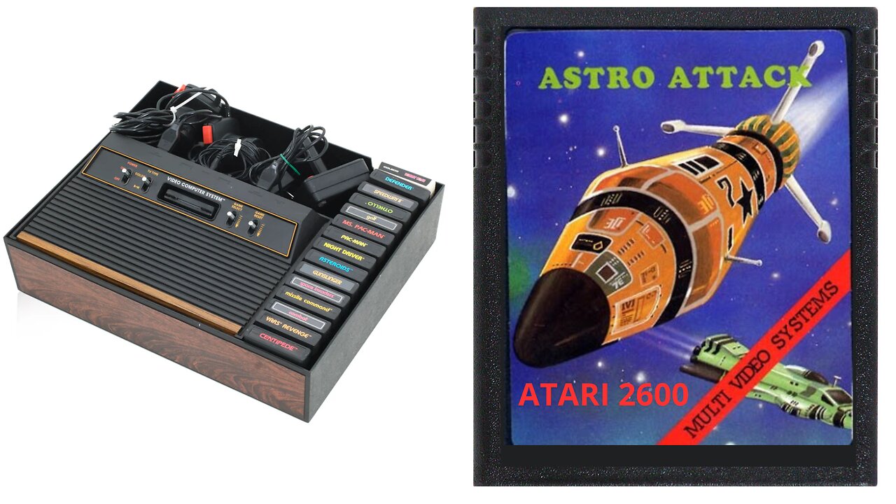 Atari 2600 - Astro Attack