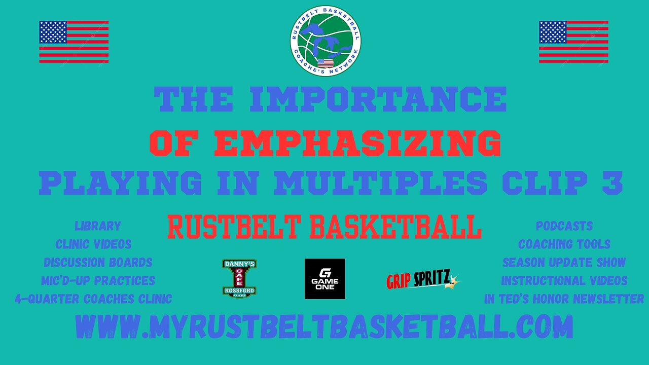 THE IMPORTANCE OF EMPHASIZING PLAYING IN MULTIPLES CLIP #3: