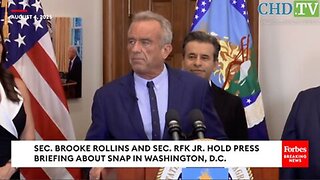 RFK Jr., Others Make Announcement on 'Make America Healthy Again' Initiative