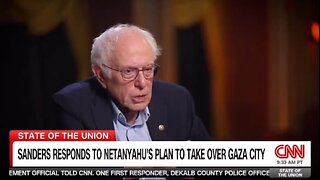 Sen Bernie Sanders Blames Israel For Starving Gazans, Not Hamas