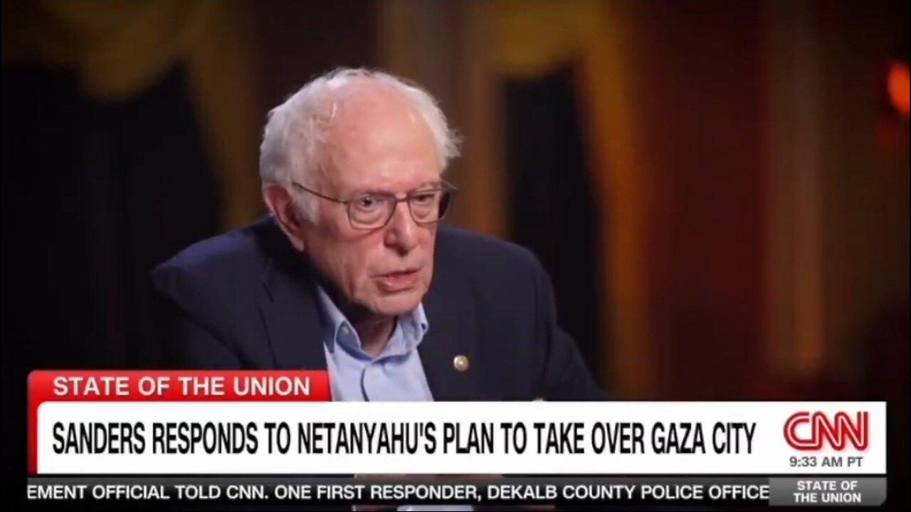 Sen Bernie Sanders Blames Israel For Starving Gazans, Not Hamas