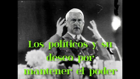 Los políticos y su deseo por mantener el poder