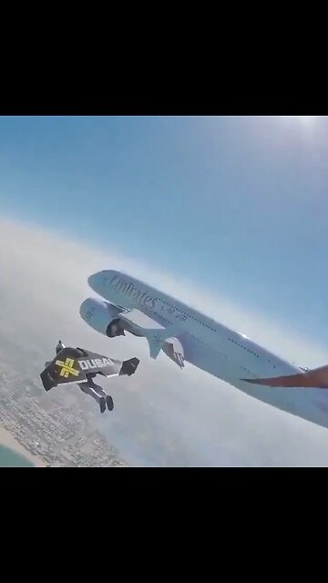 Jet-Powered Wing Suit