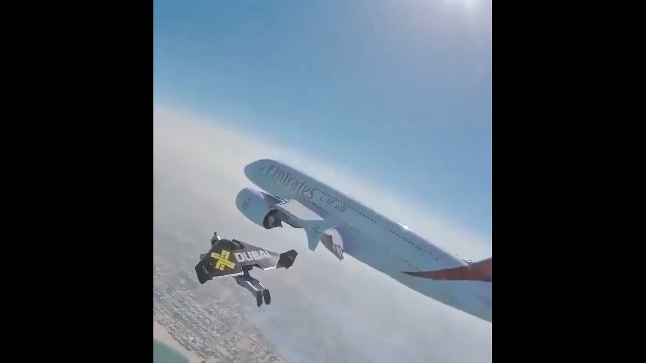 Jet-Powered Wing Suit