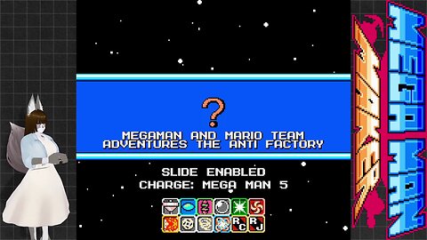 Mega Man and Mario Team Adventures in the Anti Factory: Mega Man MAker