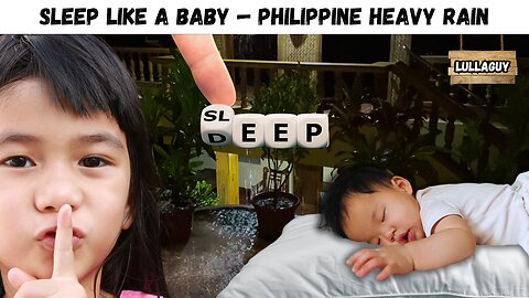 Heal Your Brain & End Insomnia 🧠💤 | 10 Hours of Natural Tropical Rain from Boracay, Philippines