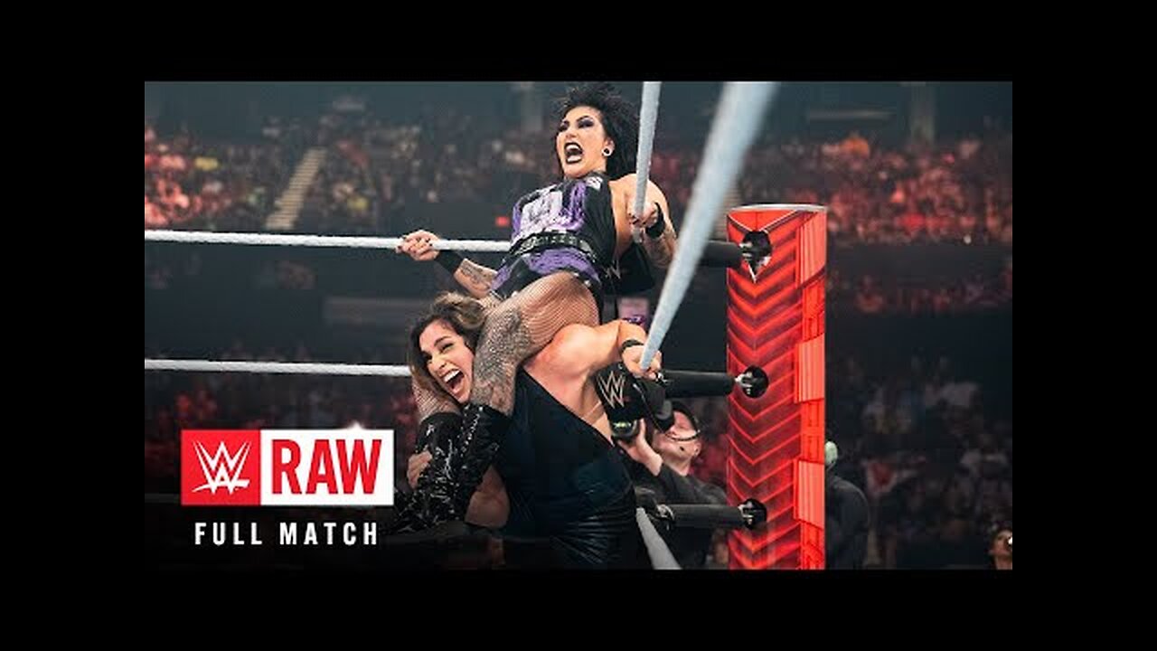 FULL MATCH- Rhea Ripley vs. Raquel Rodriguez - Women's World Title Match- Raw, Sept. 11, 2023