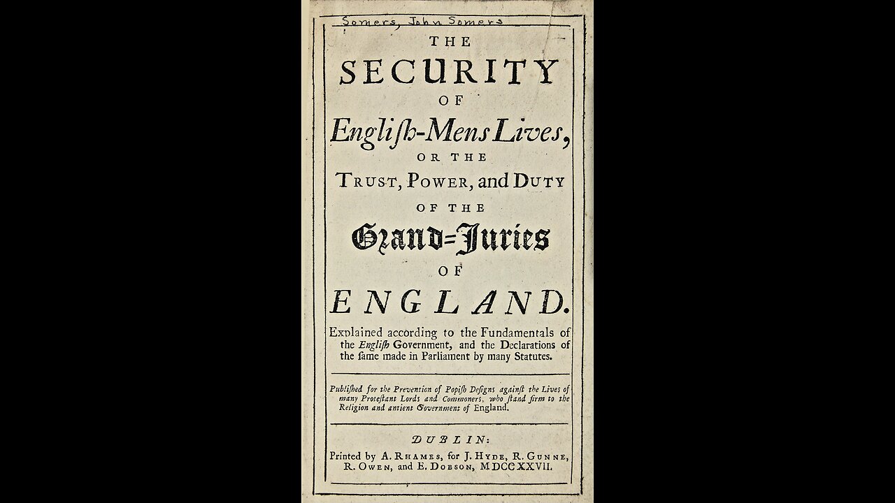 An act only has force of law with the consent of the governed