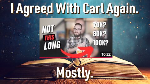 Writing Thoughts - What's The Correct Length - Responding To Carl Duncan