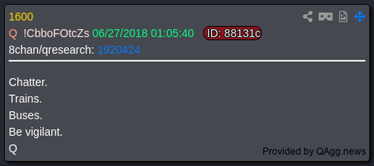 Q Post Review 1600-1639
