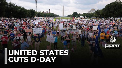 Veterans_ protest in US_ Nationwide rally demands president protect rights