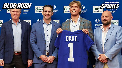 What are the Giants' plans for Jaxson Dart's rookie season? | Blue Rush