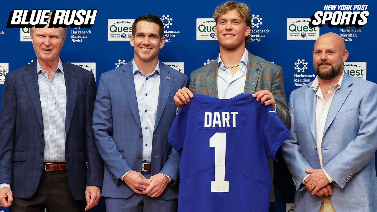 What are the Giants plans for Jaxson Darts rookie season? | Blue Rush