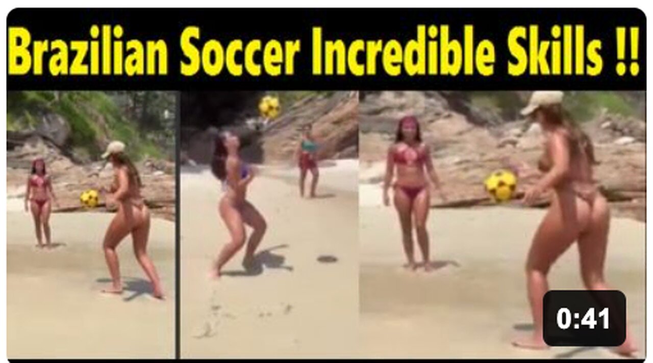Brazilian Women Soccer Players Incredible Skills