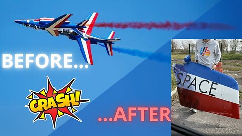 Plane crash: two Tricolour Arrows jets collide in France
