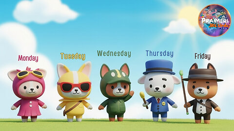 Haftay Ke Din | Days of the Week | NEW Educational Kids Nursery Rhyme and Song OUT NOW!!!