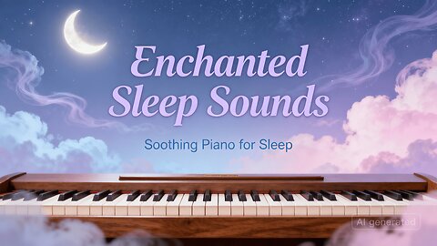 Enchanted Sleep Sounds: 24/7 Deep Sleep Music Live Stream | Calm, Soft Piano, Melatonin, Relaxation