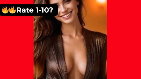 🔥 Rate Her Chest in This Playsuit 1-10? 😍 Supermodel 4K