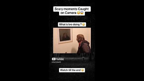 Creepy Paranormal Face Caught in Window