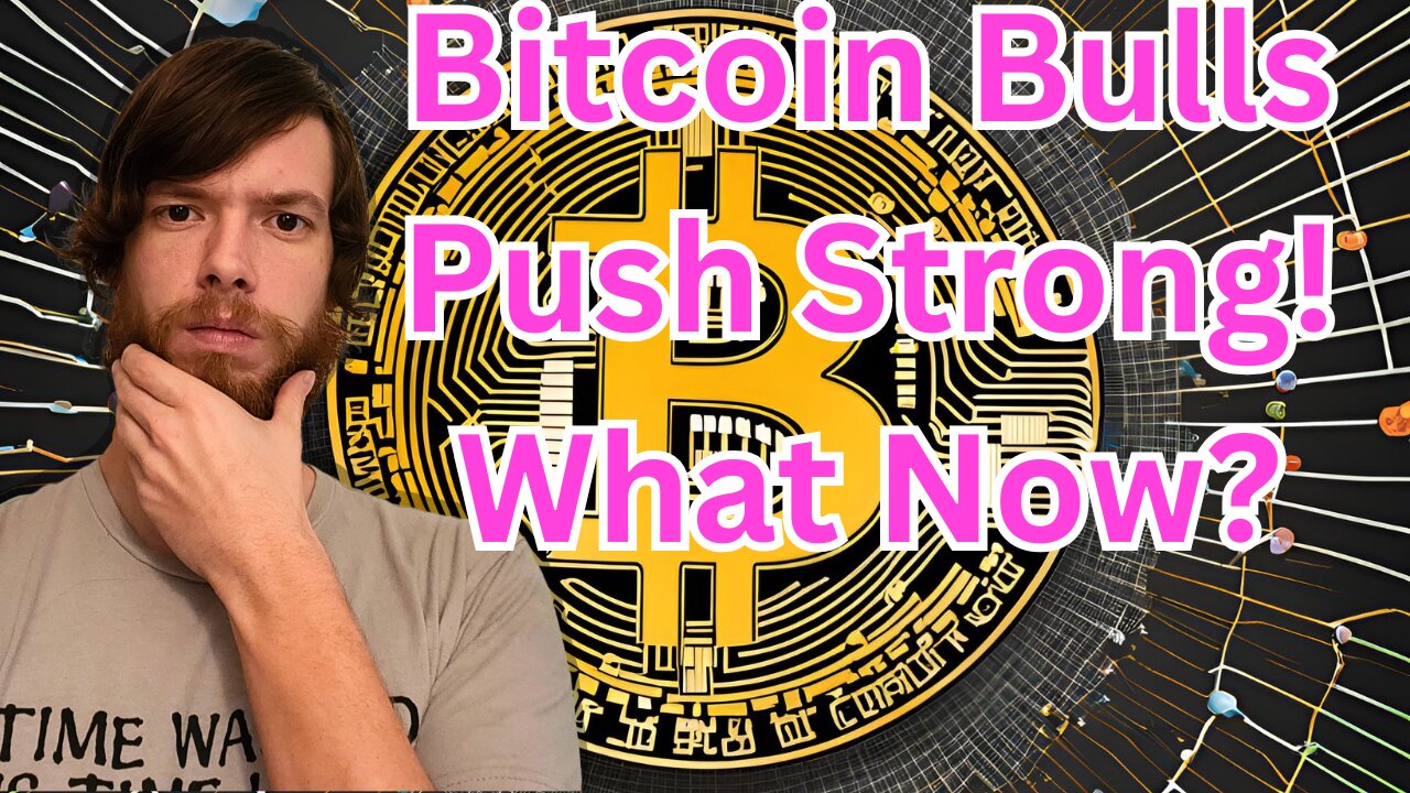Bitcoin Bulls Push Strong! What Now? #crypto #grt #xrp #algo #ankr #btc