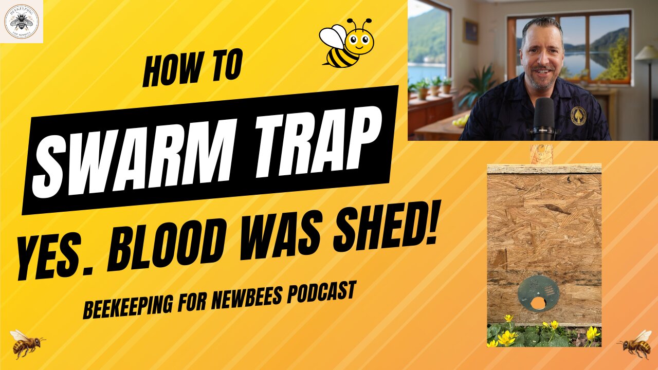 I Built a Swarm Trap… and It Fought Back! 🐝🔨