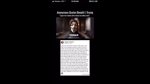 Anonymous Quotes Donald J. Trump “I gave Iran chance after chance to make a deal.”