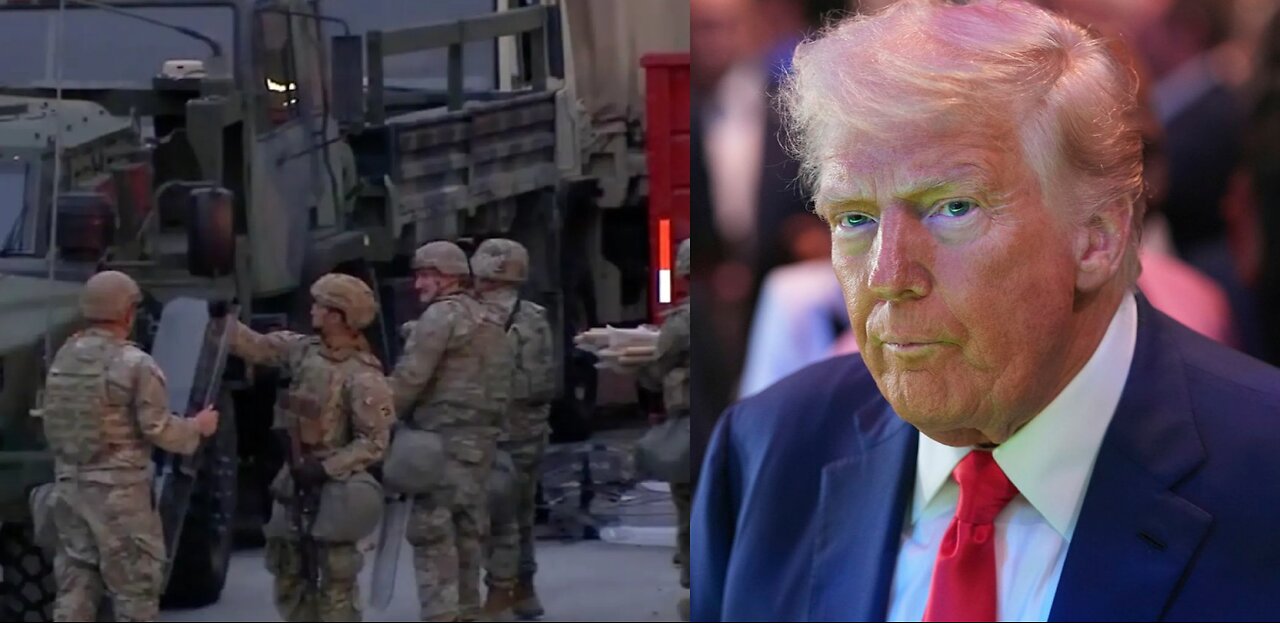 Trump Deploys National Guard To Stop LA Riots Against ICE