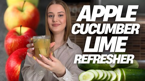 Apple Cucumber Lime Drink