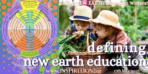 Defining NEW EARTH New Education, New Magazine, New Message