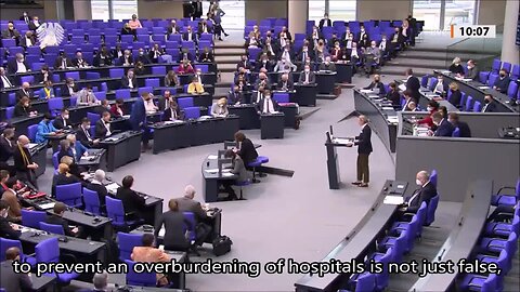 "Strong Parliament Speech Opposing Vaccine Mandates in Germany"