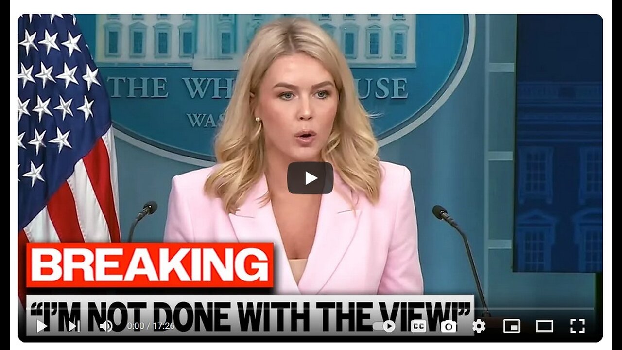 Karoline Leavitt FILES ANOTHER Lawsuit Against Whoopi Goldberg & The View - Agenda Insight