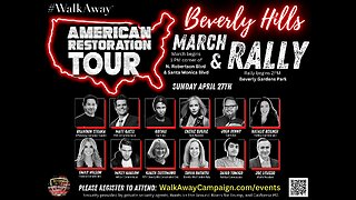 #WALKAWAY AMERICAN RESTORATION TOUR INVADES BEVERLY HILLS!