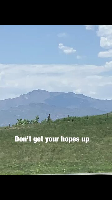 Don’t Get Your Hopes Up Original Music Video