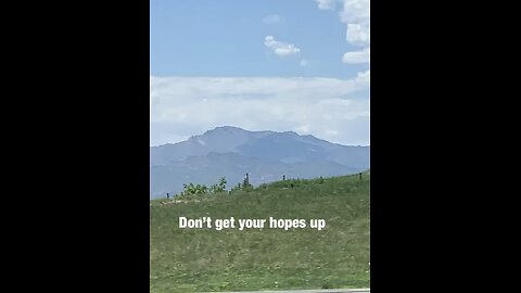 Don’t Get Your Hopes Up Original Music Video