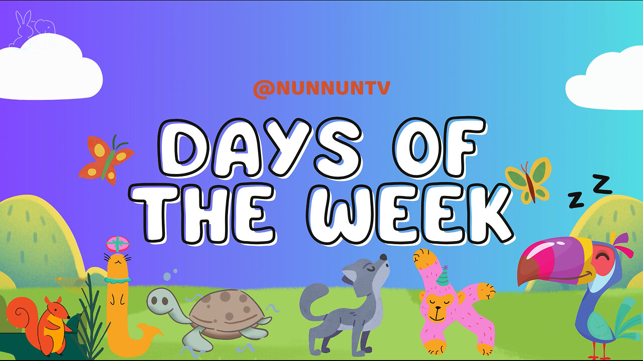 Days of the Week - From Monkey Mondays to Seal-like Sundays!