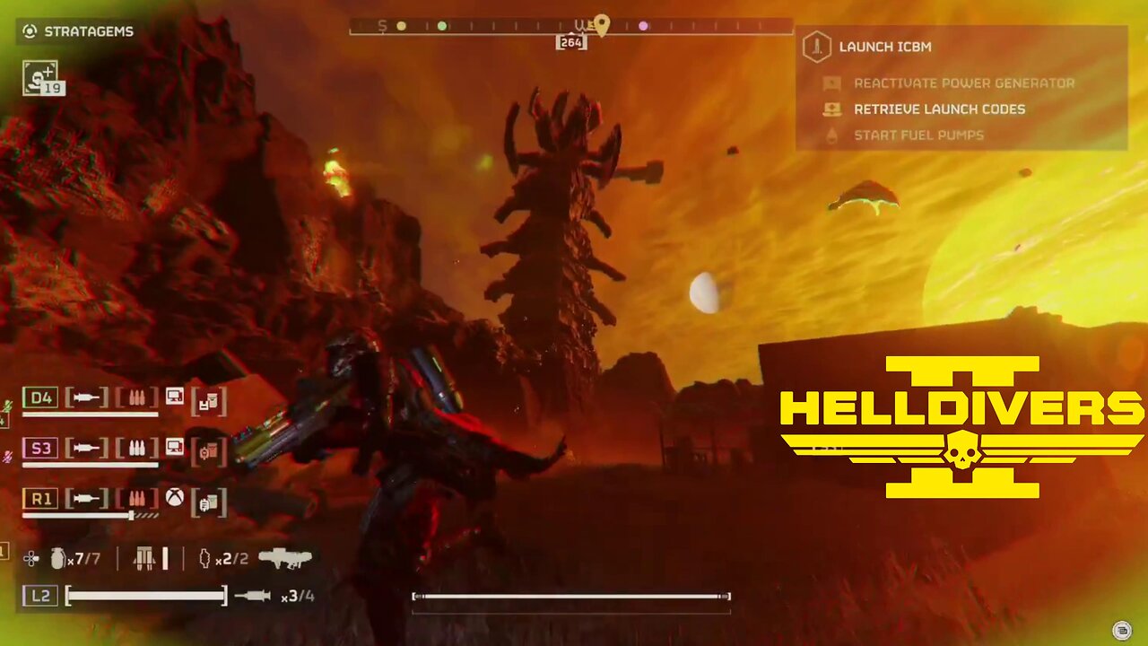 Time To Save The World From The Giant Desert Worm HellDivers 2 9/12/2025 Twitch Stream